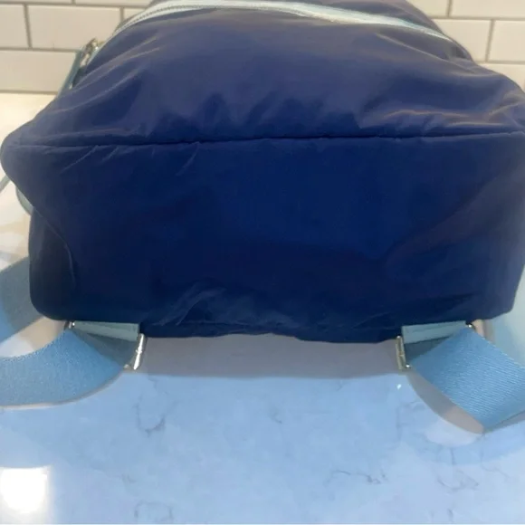 $25 LS EUC Tory Burch Nylon and Leather Back Pack - Picture 6 of 14